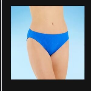 Mynah NWT XXL Textured Blue Medium Coverage Bikini Bottom